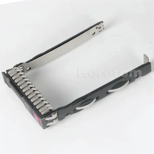 Alt view image 6 of 6 - W/Chip&LED 2.5" SAS SATA Hard Disk Drive Tray Caddy Sled ProLiant For Gen8 G8 G9 DL380 ML310e SL250s