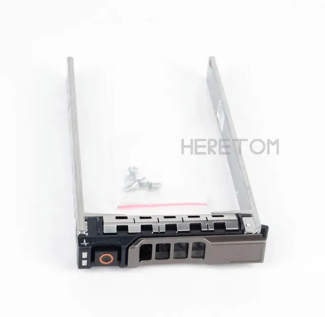 Alt view image 5 of 6 - Heretom US/UK/AU 2.5" SAS/SATA HDD Tray Caddy Seld G176J For R510 R520 R610 R620 R710 R720 Hard Drive Caddy Bracket