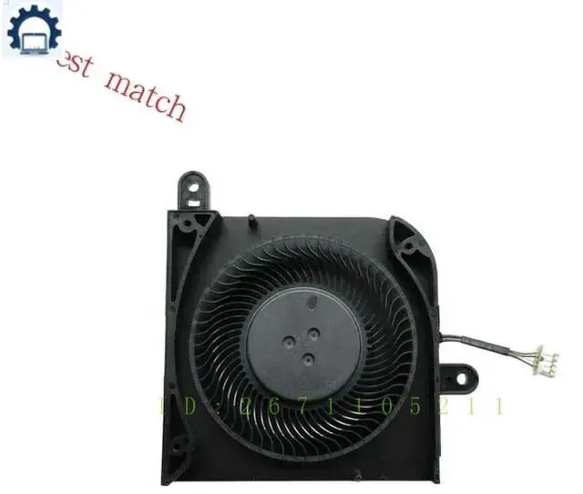 Alt view image 4 of 6 - FORLaptop CPU Cooling Fan For Latitude 14-inch 11th Gen 5420 0HX40M EG50050S1-CH10-S9A DC5V 0.35A