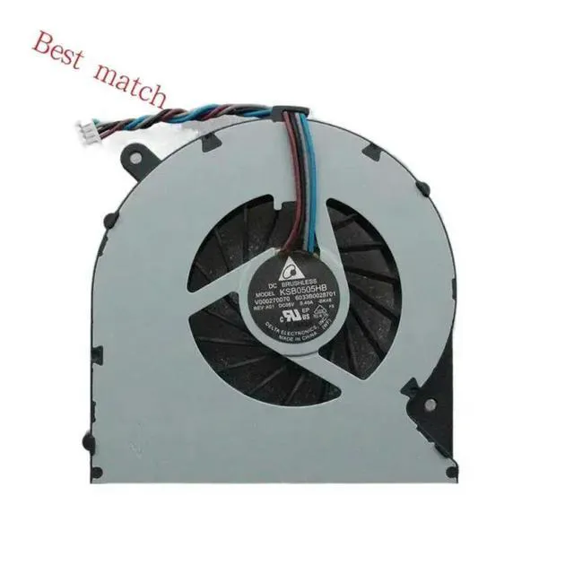 Alt view image 4 of 6 - Laptop CPU Cooling Fan For Satellite C855-S5115 L855-S5119 C50D-A C850-T03B V 000270070 KSB0505HB-BK48