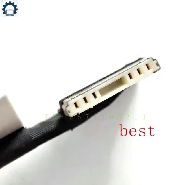 Alt view image 6 of 6 - FORCable Connector Line Wire for Latitude 5420 E5420 0WHXFP DC02003PI00