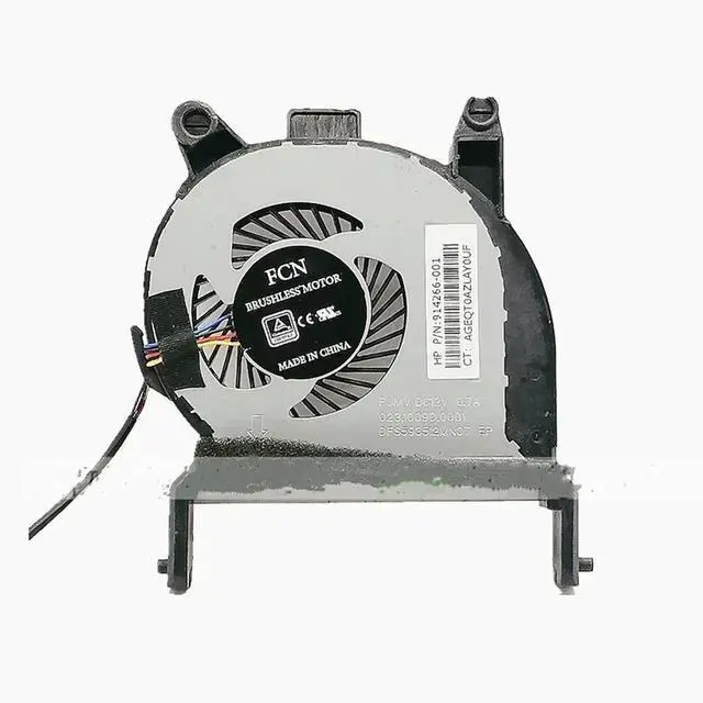 Alt view image 4 of 6 - forLaptop CPU Cooling Fan For ProDesk mini 600 G3 400 G3 small host CPU fan 914266 -001 023.100 9D.0001 DC12V 0.