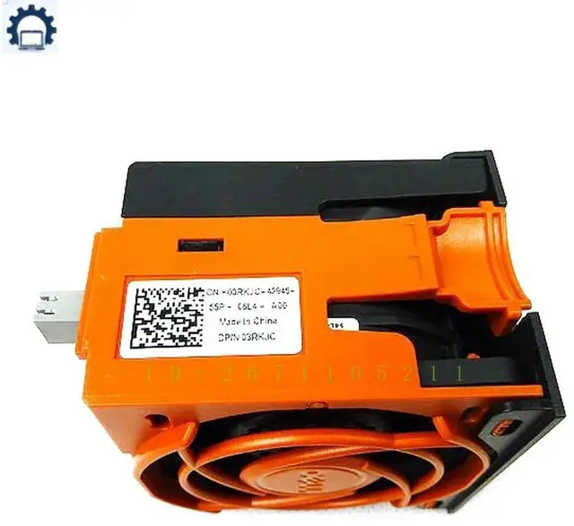 Alt view image 6 of 6 - 03RKJC 3RKJC 3WNX5 For PowerEdge R720 R720XD R730 R730XD 3WNX5-A00 12V 1.5A Server Cooling Fan Radiator