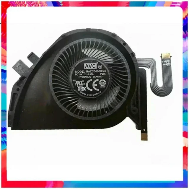 Alt view image 6 of 6 - CPU Fan Cooling Fan Cooler for ThinkPad X260 X270 00UP171 00UP172 EF50050S1-C590-S9A BAZC0606R5H