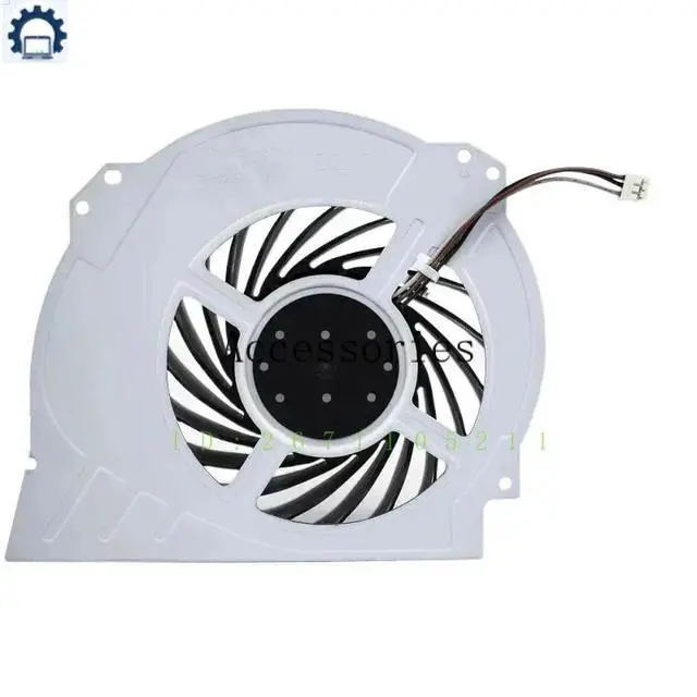 Alt view image 4 of 6 - FORCPU Cooling Fan Replacement for Ps4 Pro Fan CUH-7000 CUH-7XXX Cuh-7000Bb01 CUH-7215B 7000-7500 6X29Frs Series KSB1012H