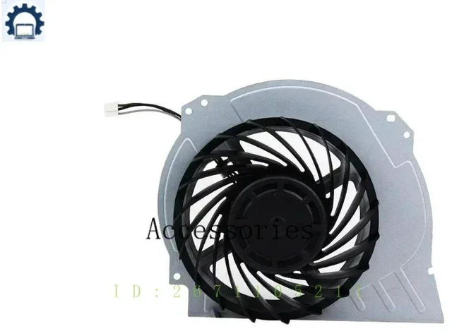 Alt view image 5 of 6 - FORCPU Cooling Fan Replacement for Ps4 Pro Fan CUH-7000 CUH-7XXX Cuh-7000Bb01 CUH-7215B 7000-7500 6X29Frs Series KSB1012H