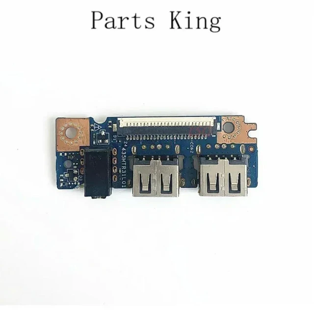 Alt view image 4 of 4 - USB Board for Inspiron 15 5555 5558 5559 5758 Audio Board AAL10 LS-B843P