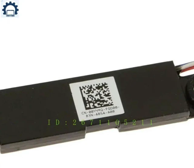 Alt view image 4 of 4 - 00YYM2 For Precision 3520 3530 Latitude 5580 5590 5591 Laptop Built-in Speaker Internal Speaker