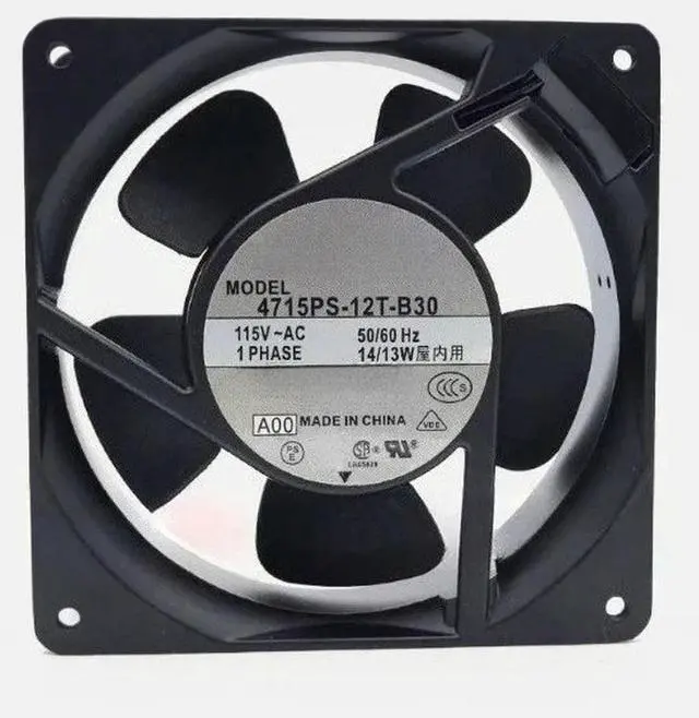 Main image of 4715PS-12T-B30 A00 AC115V 14W 120x120x38mm Server Cooling Fan Fast delivery