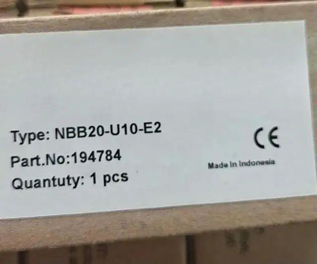 Main image of 1PCS NBB20-U10-E2 proximity switch inventory Expedited shipping