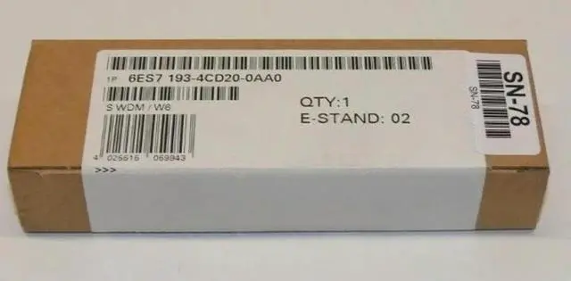 Main image of 6ES7193-4CD20-0AA0 6ES71934CD200AA0 Module Fast delivery
