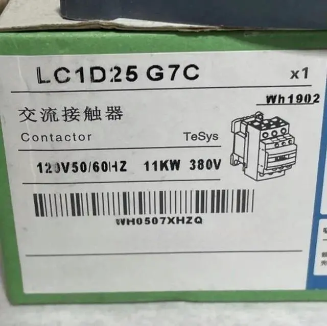 Main image of LC1D25G7C Contactor Coil 120VAC 50/60Hz Fast delivery