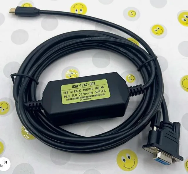 Main image of USB-1747-CP3 USB-1756-CP3 Programming Cable SLC Series SLC 5/03 5/04 5/05 PLC Expedited shipping
