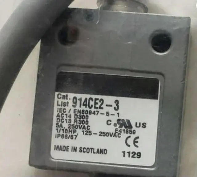Alt view image 3 of 6 - genuine limit switch 914CE2-3 914CE2 3 Fast Delivery