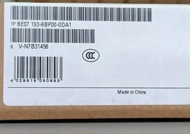 Main image of 6ES7193-6BP00-0DA1 6ES7193 6BP00 0DA1 Fast Delivery