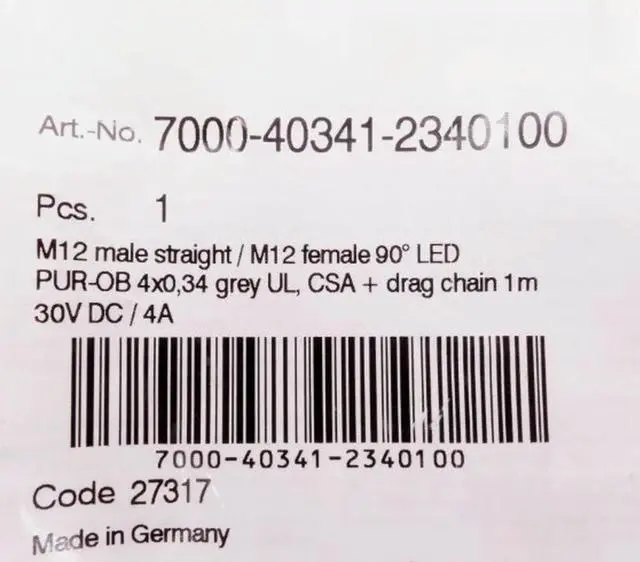 Main image of 7000-40341-2340100 Cable Fast Delivery