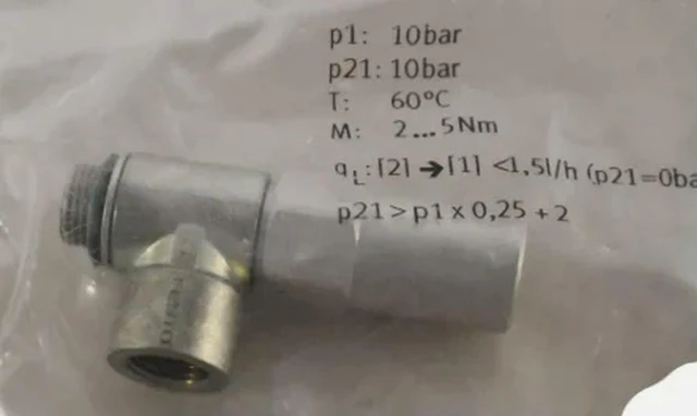 Alt view image 2 of 6 - HGL-1/8-1/8-B 543253 Flying Non-Return Valve Assurance Fast transport