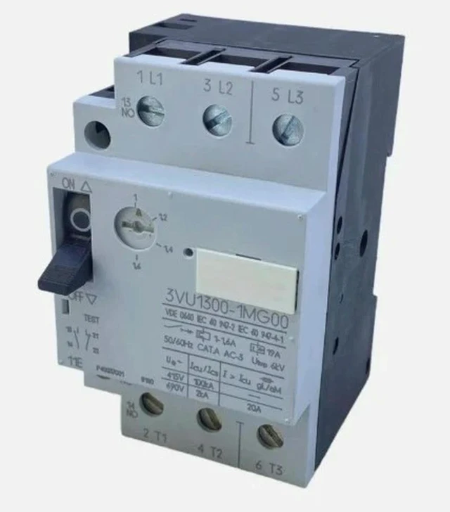 Main image of 3VU1300-1MG00 Circuit Breaker 1 - 1.6A 50/60Hz 415V Fast delivery