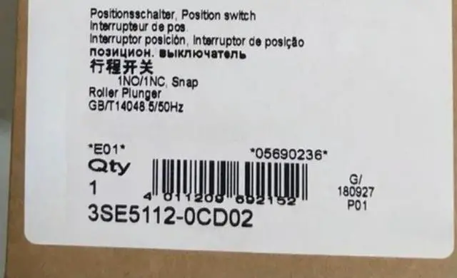 Alt view image 2 of 3 - 3SE5112-0CD02 3SE5112 0CD02 230 V AC 3 A Roller Column Limit Switch 1PCS Expedited shipping