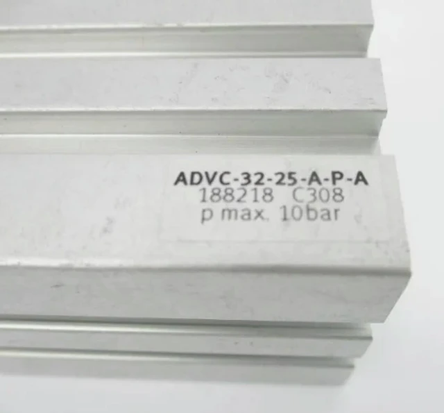 Alt view image 2 of 3 - ADVC-32-25-A-P-A 188218 Short Stroke Cylinder Pneumatic Compact Cylinder Expedited shipping