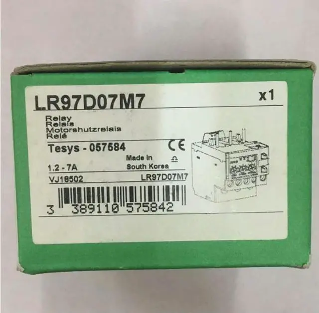 Main image of LR97D07M7 Electronic Overcurrent Relay AC220V Current 1.2-7A Fast delivery
