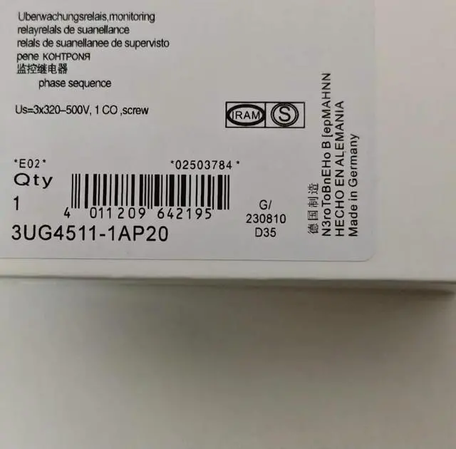 Alt view image 2 of 3 - 3UG4511-1AP20 protector 1pc in box Fast Delivery
