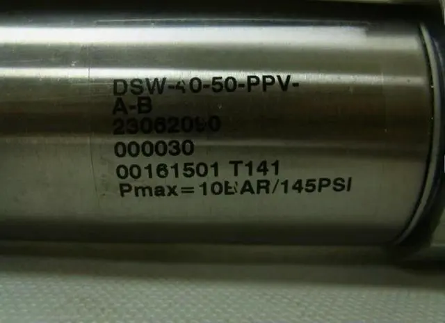 Alt view image 2 of 3 - 1PCS DSW-40-50-PPV-A-B Round Double Acting Pneumatic Cylinder Fast delivery