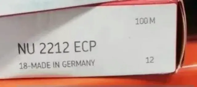 Alt view image 2 of 3 - 1pcs NU 2212 ECP Single row cylindrical roller bearing Expedited shipping