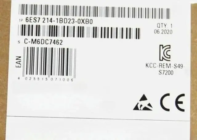 Main image of 1pcs 6ES7214-1BD23-0XB0 sufficient inventory Fast delivery