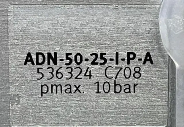 Alt view image 2 of 3 - ADN-50-25-I-P-A 25mm Stroke 50mm Hole Cylinder Fast transport