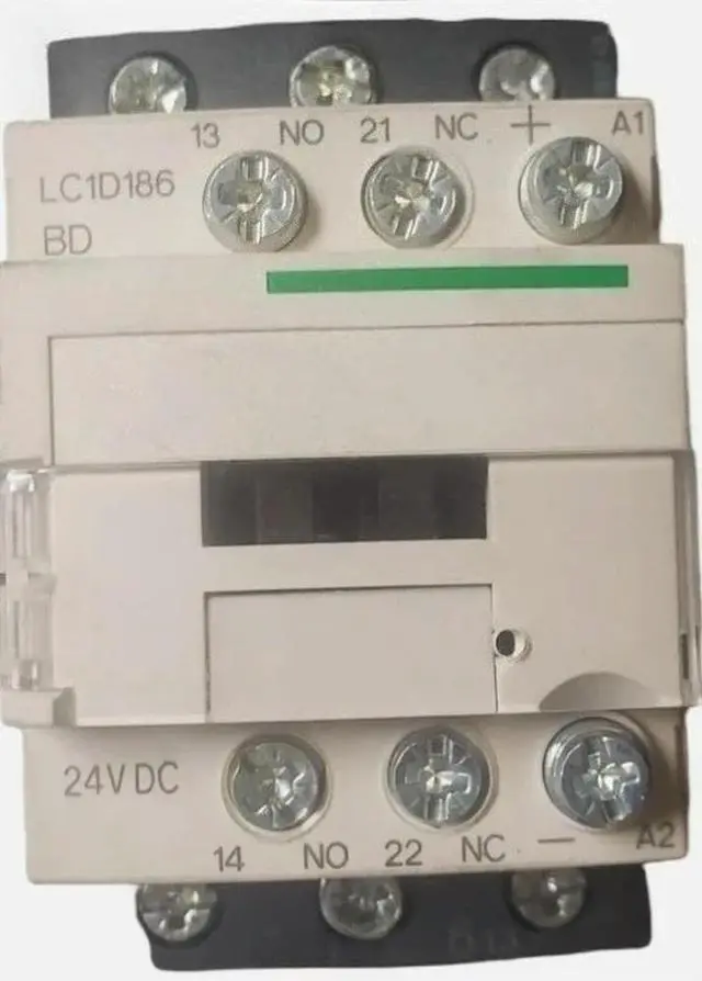 Main image of LC1D186BD three-pole contactor 18A 24VDC ring terminal Fast Delivery