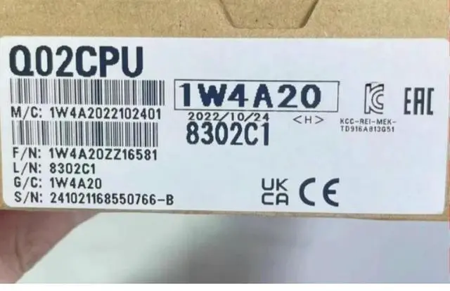 Main image of Q02H-CPU Programmable Logic Controller Module Fast delivery