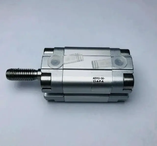 Alt view image 3 of 3 - ADVU-16-15-A-P-A Compact Pneumatic Cylinder Bore 16mm Stroke 15mm Expedited shipping