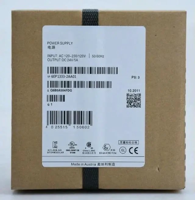 Main image of 6EP1333-2AA01 6EP1333-2BA00 6EP1333-2BA01 6EP1333-2BA20 6EP1334-2AA01 In Box 1pcs Fast delivery