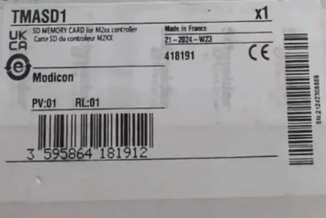 Main image of TM3AM6 VW3A3203 TM3DI16 TM3DQ16R TM3DI32K TMASD1 TWDFCW50K SR3XT141BD Expedited shipping