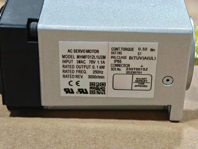 Alt view image 2 of 3 - 1PCS MHMF012L1U2M Servo Motor Assurance Adequate Stock Expedited shipping