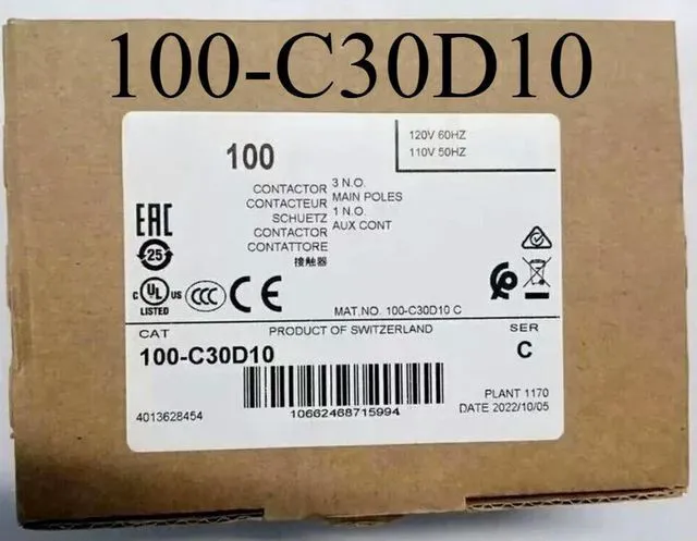 Main image of 100-C30D10 100 C30D10 contactor module 1pcs Fast delivery