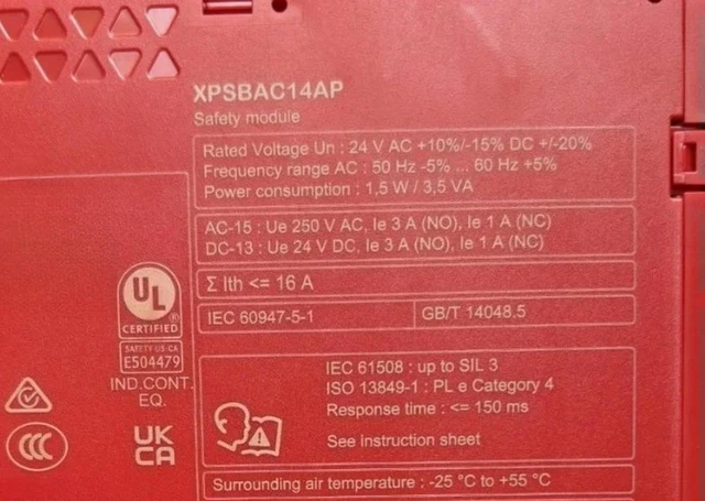 Alt view image 3 of 3 - Safety Relay XPSBAC14AP Fully stocked 1pcs product Fast delivery