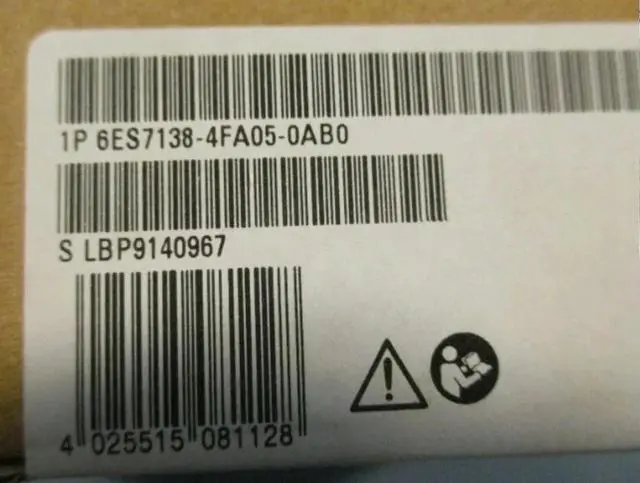 Main image of 6ES7138-4FA05-0AB0 6ES7138 4FA05 0AB0 Digital Input Module Hot Selling Fast Delivery