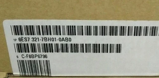 Main image of Origianl 6ES7321-7BH01-0AB0 Fast Delivery