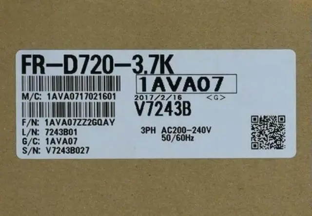 Main image of 1pcs FR-D720-3.7K frequency converter Expedited shipping