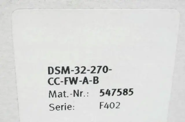 Main image of DSM-32-270-CC-FW-A-B 547585 Hot selling product warehouse inventory Fast delivery