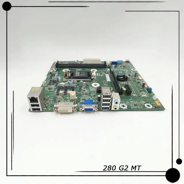 Alt view image 5 of 6 - 849953-002 828984-002 For 280 G2 MT LGA1151 H110 FX-ISL-1 REV:1.0 Desktop Motherboard Fully