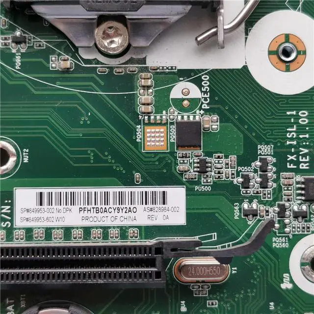 Alt view image 6 of 6 - 849953-002 828984-002 For 280 G2 MT LGA1151 H110 FX-ISL-1 REV:1.0 Desktop Motherboard Fully
