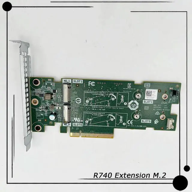 Alt view image 6 of 6 - Server R740 Extension M.2 Boss Card Replaces 51CN2 051CN2 07HYY4 7HYY4