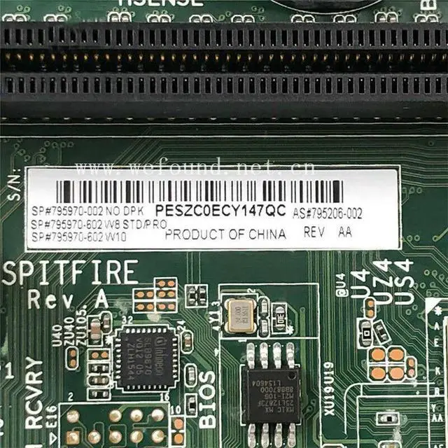 Alt view image 4 of 6 - 795970-002 795206-002 For EliteDesk 600 800 G2 SFF Q170 Desktop Motherboard Fully