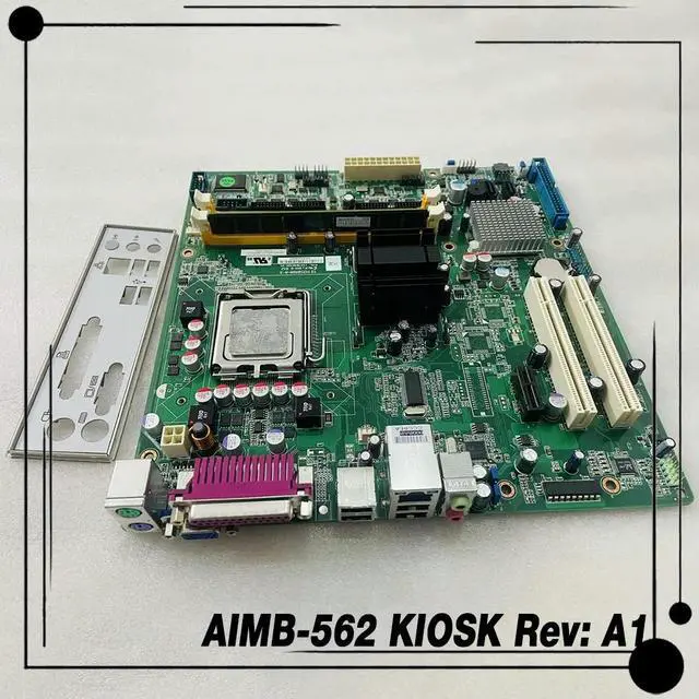 Alt view image 5 of 6 - For Advantech AIMB-562L Industrial Control Computer Motherboard AIMB-562 KIOSK Rev: A1