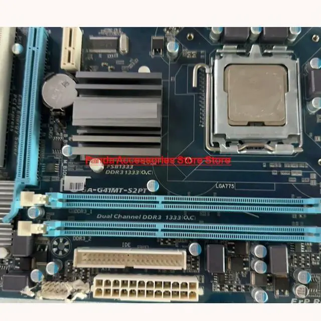 Alt view image 6 of 6 - Bulk Package GA-G41MT-S2PT DDR3 LGA775 Motherboard G41MT-S2PT