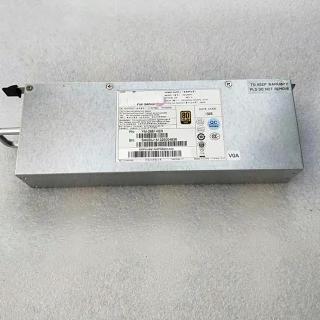 Alt view image 5 of 6 - YM-2681H 680W For Sugon Redundant Power Supply Rated Server Power Supply Before Shipment Test