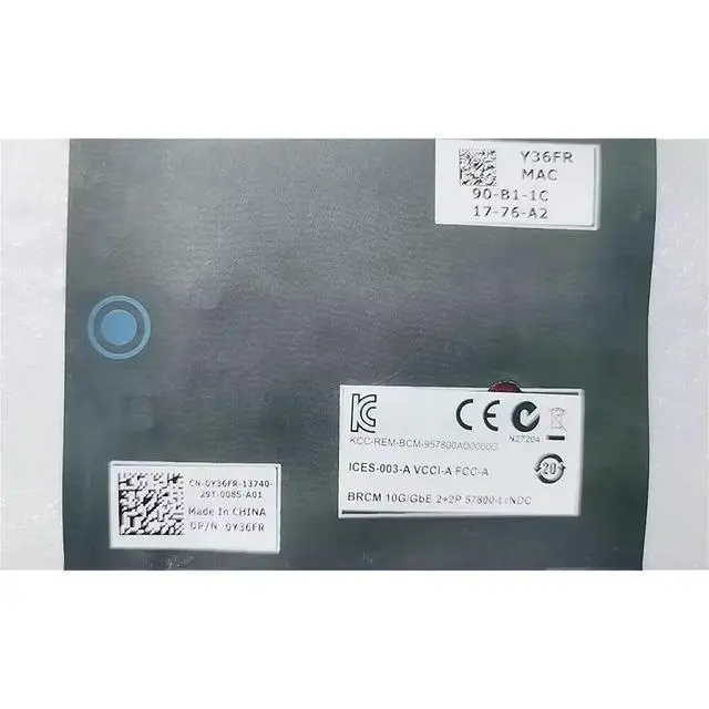 Alt view image 6 of 6 - For R630 R730 Dual 10G+Dual 1G Quad Port Network Daughter Card P71JP Y36FR G8RP